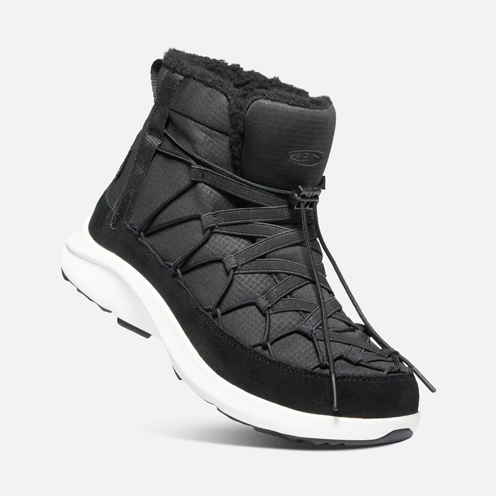 Keen Chukka Kängor Dam Svarta/Vita - Uneek Snk Waterproof - 952136NLH
